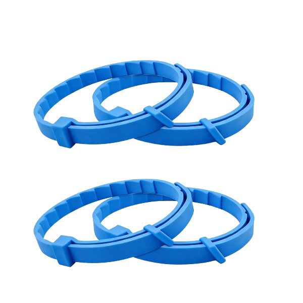 Blue 38cm 8-Month Flea &amp; Tick Collar for Cats, Long-Lasting Protection