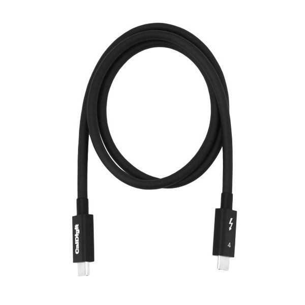 CalDigit Thunderbolt 4/USB4 Cable Passive 0.8m - Black