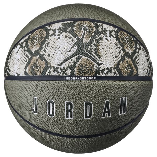 Jordan Ultimate 2.0 Graphic Deflated Medium Basketball Olive /Black/Sail Size 7