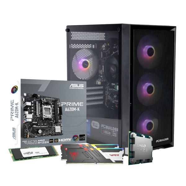 PCBuilder Ryzen 5 8600G WARDEN Windows 11 Gaming PC