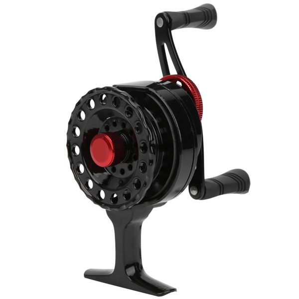 Black Nylon Raft Pole Reel Front Wheel LH
