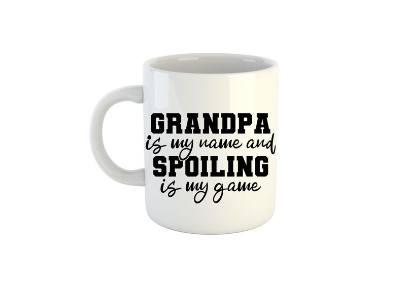 Grandpa is my name and spoiling is my game