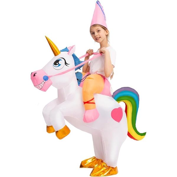 Inflatable Kids Unicorn Costume