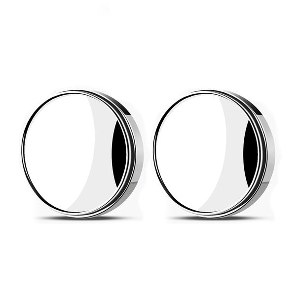 2 Piece Adjustable Blind Spot Mirror For Vehicles Including Cars And Trucks