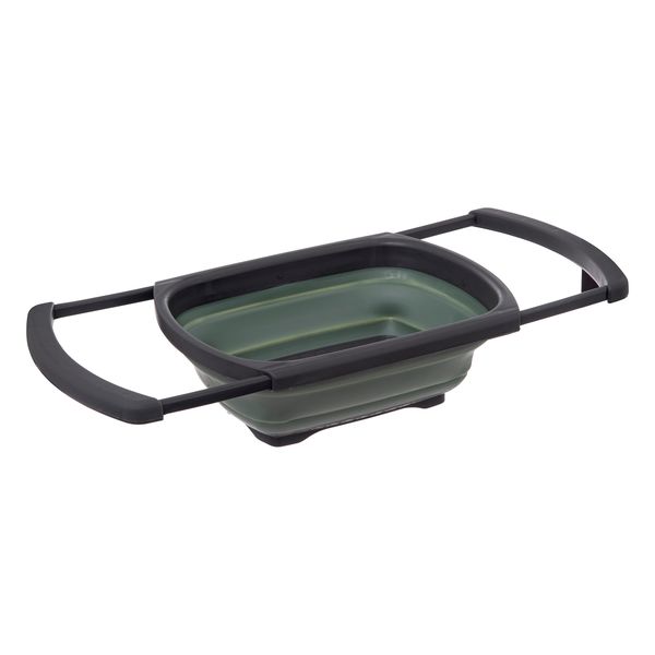 Extendable and Retractable Thermoplastic Colander - 39x26.5cm