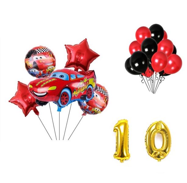 Cars Balloon set 10 Years