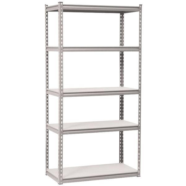 5 Tier Shelving White Size 1830 x 920 x 458mm