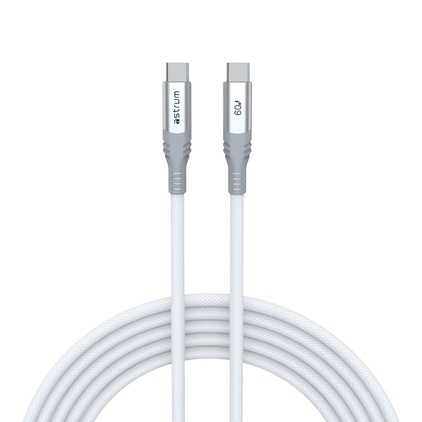 Astrum Verve Mesh USB-C to USB-C Fast Charging Cable 60W - VMCC60