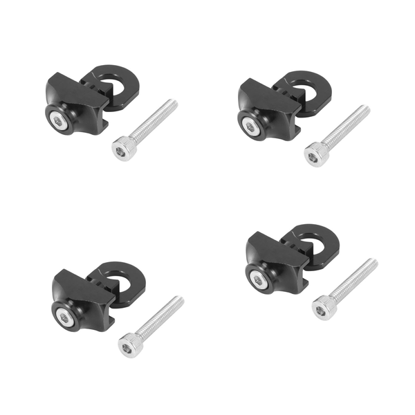 Bike Chain Tensioner Aluminum Alloy Bicycle Fastener Bolt Red