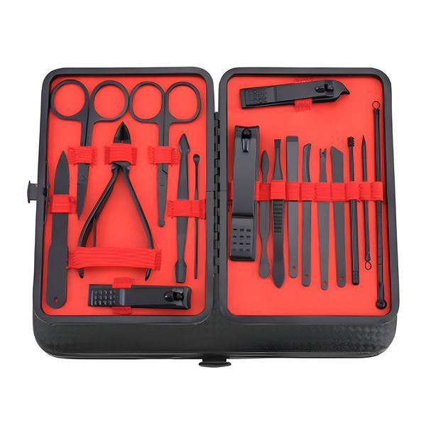 18-in-1 Stainless Nail Clipper Scissors Kit Nail Manicure Pedicure Tool Set