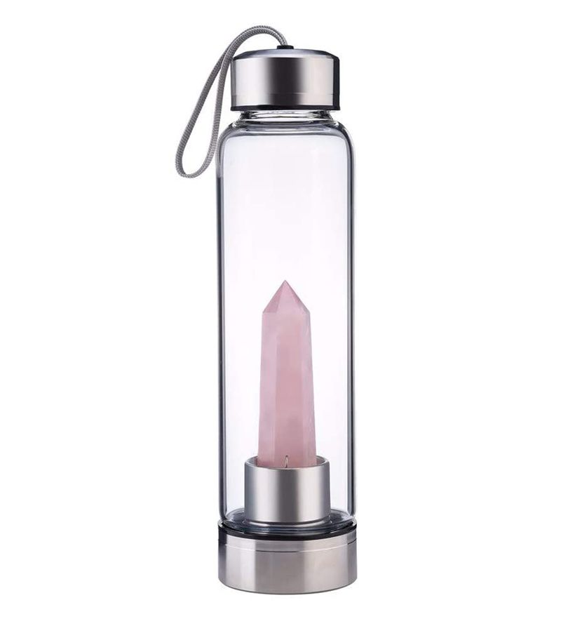 Celluvac Rose Quartz Water Bottle | Shop Today. Get it Tomorrow ...