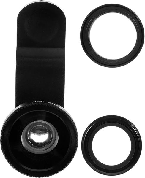 Phone Camera Lens Kit With Clip Wide Angle Macro Fisheye Lenses For Smartp