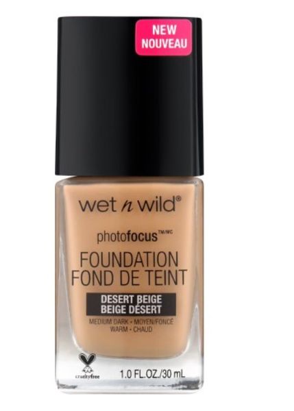 Wet n Wild Photo Focus Foundation MATTE Desert Beige 30ml