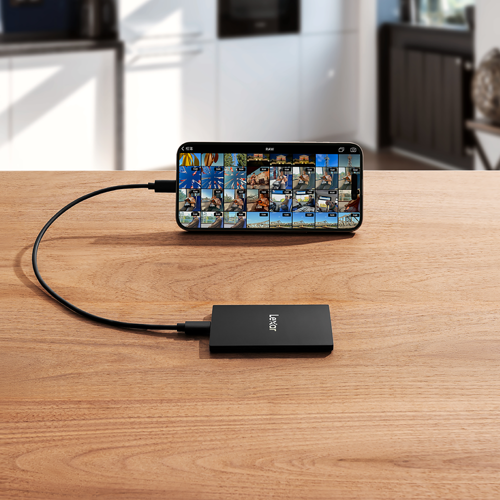 Lexar Professional SL500 USB 3.2 Gen 2x2 Portable SSD 2TB | Shop