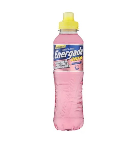 Energade Strawberry &amp; Cucumber Flavoured Zero 24 x 500ml