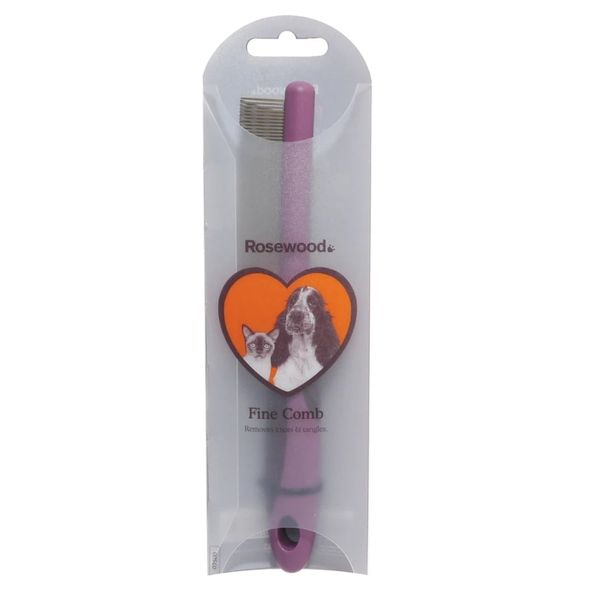 Rosewood Salon Grooming Fine Comb