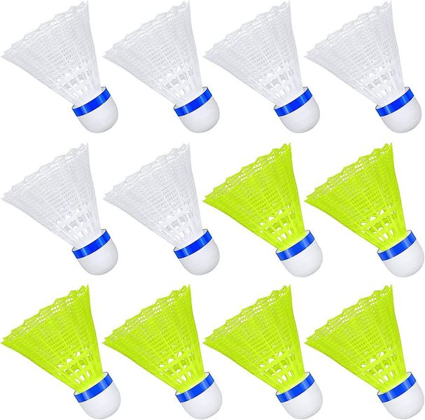Badminton Shuttlecocks - Set of 12