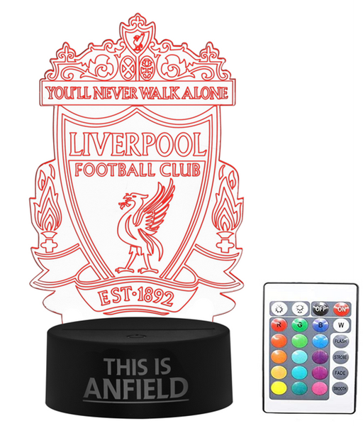 Liverpool 'This is Anfield' Illusional LED Lamp Light