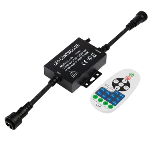Stellar Lighting LED Dimmer Controller for Festoon String Lights RF Remote