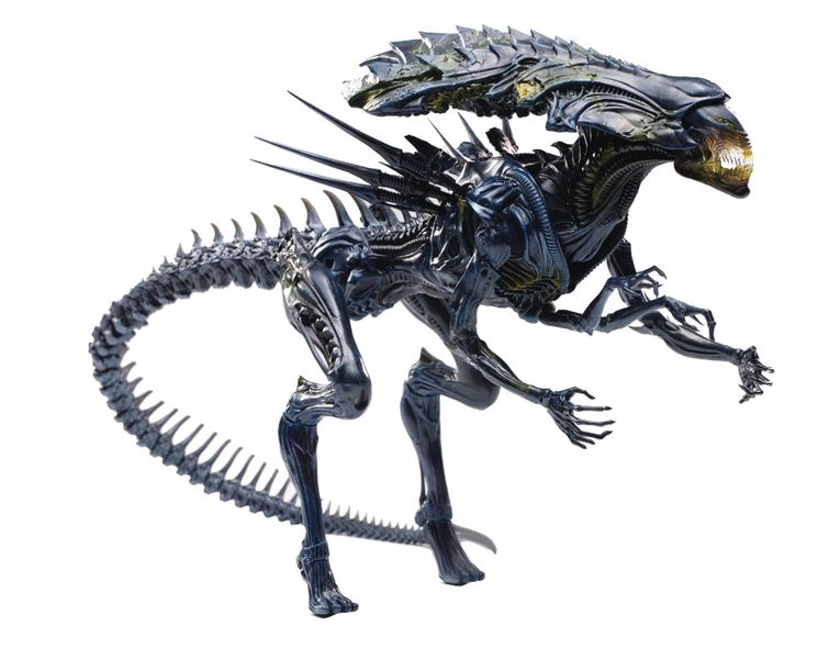 AVP Battle Damage Alien Queen PX 1/18 Scale Figure