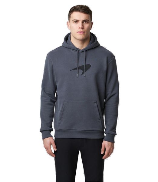 McLaren Mens 2022 Team Core Essentials Hoodie Grey