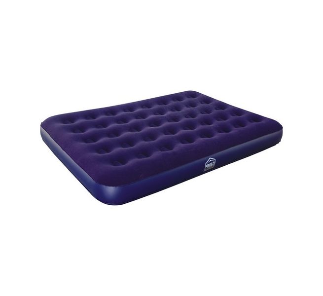 Campmaster Flocked Inflatable Queen Airbed Mattress