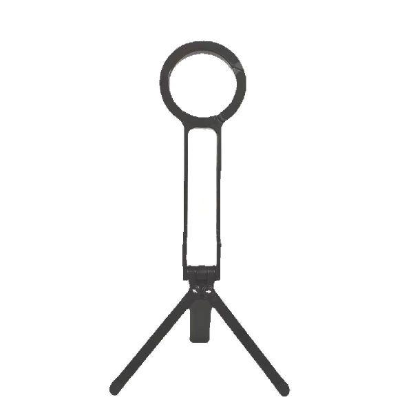 Foldable carabiner bracket, portable desktop tripod for selfies