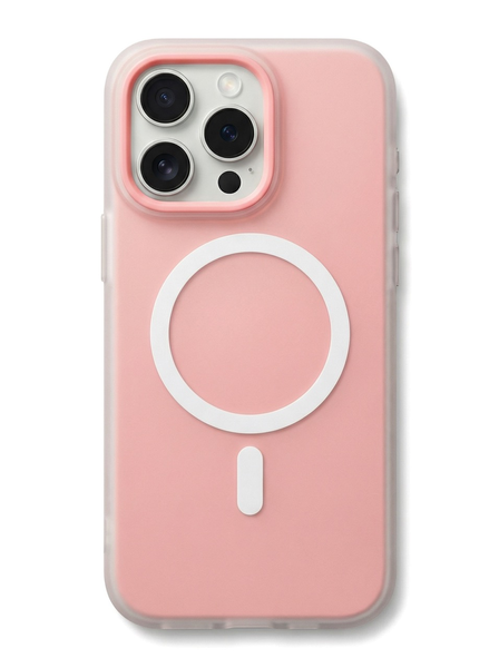 Silicone Magnetic Protective Case, Compatible with iPhone 15/16/17 Promax