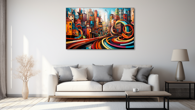 Cityscape Rhapsody Abstract - Hd0509 image