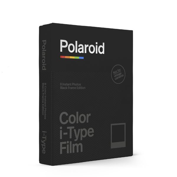 Polaroid Color Film For i-Type - Black Frame