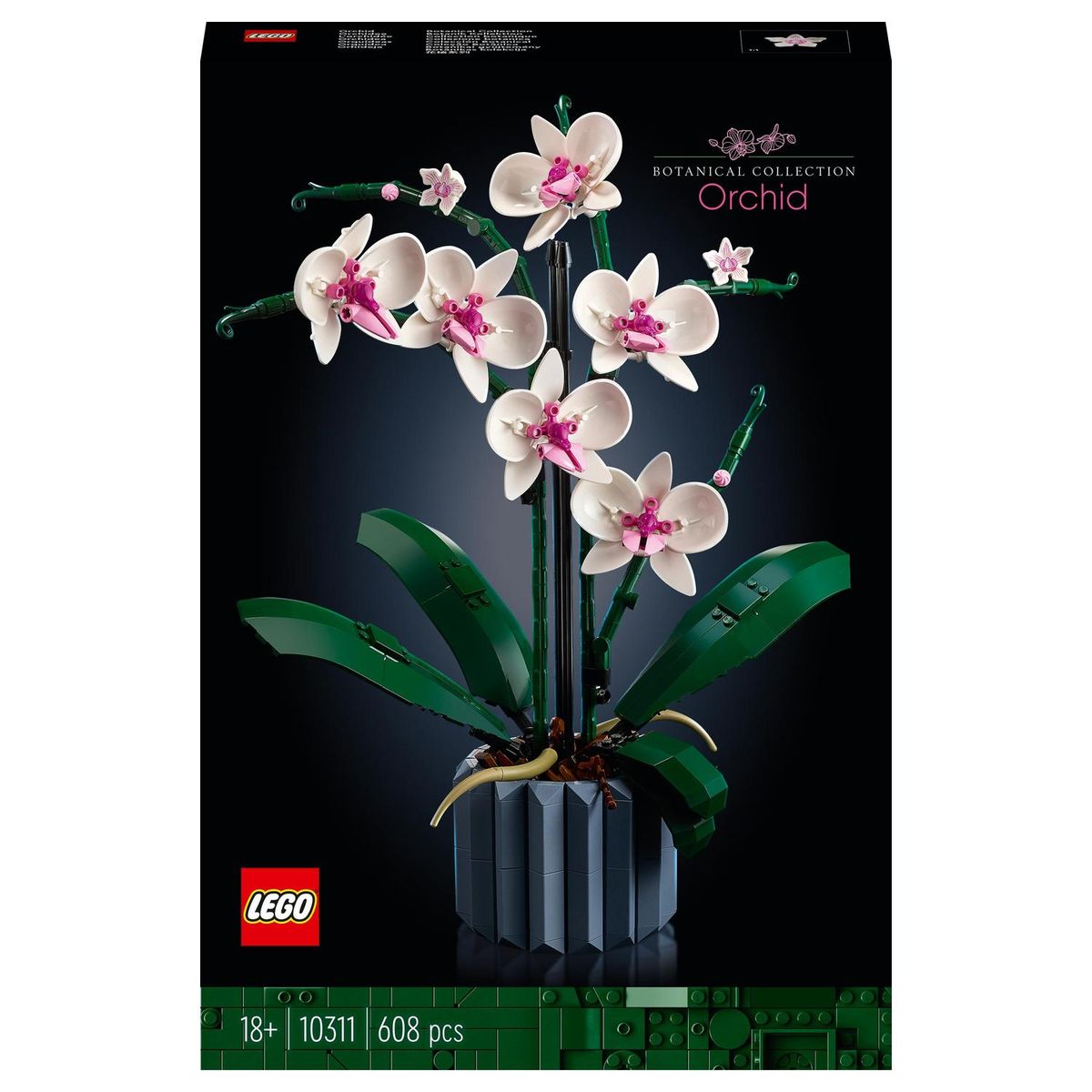 LEGO® Icons Orchid 10311 Building Blocks Toy Set; Flowers Botanical  Collection (608 Pieces), Shop Today. Get it Tomorrow!