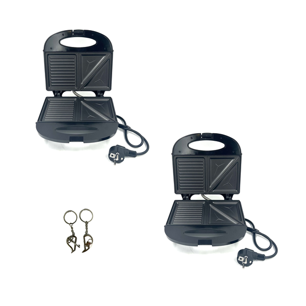 2 Pieces 2 in 1 RAF Sandwich maker