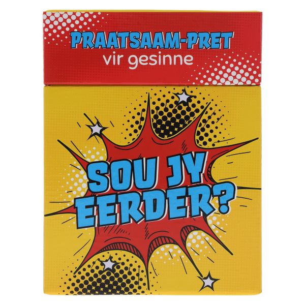 Boxed Cards - Sou Jy Eerder? PraatSaam-Pret vir Gesinne