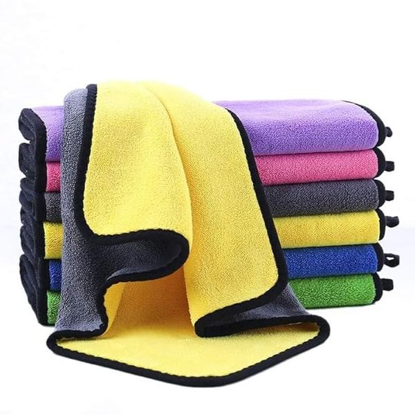 10 Pieces 30x30cm Super Absorbant Microfibre Cloths