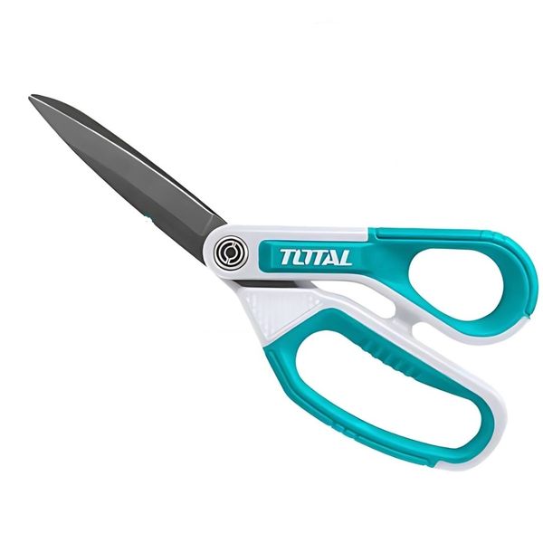 Total 8"/210Mm Rubber Grip Long-Blade Scissors Bld Thickness = 3.2Mm