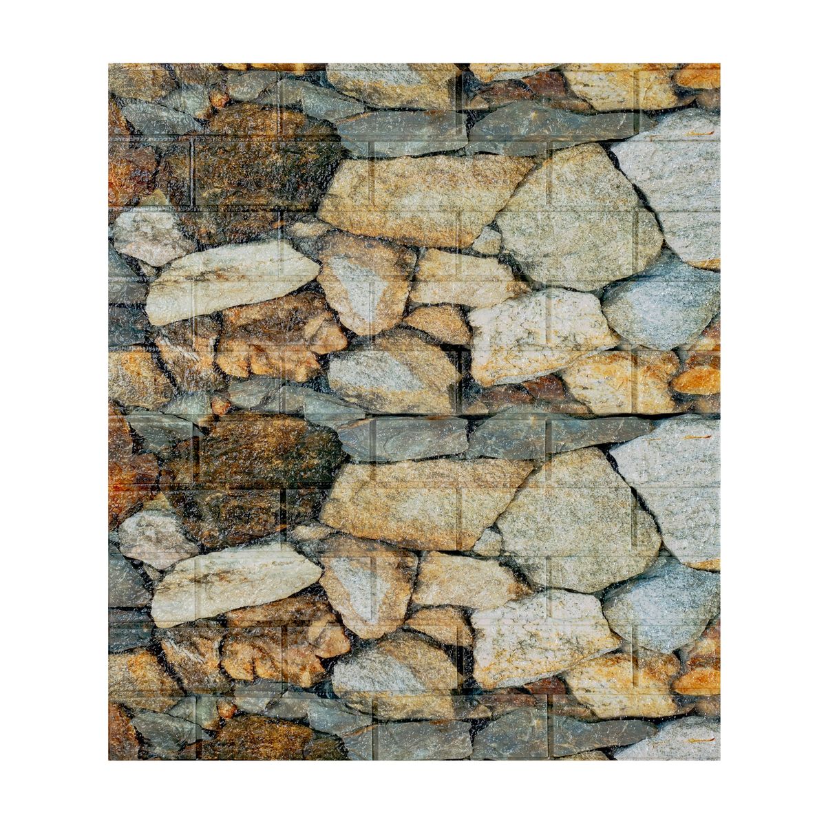 6 Piece Rock Decor-3D Wall Sticker /Wallpaper - Foam Sheet  x 69cm |  Buy Online in South Africa 