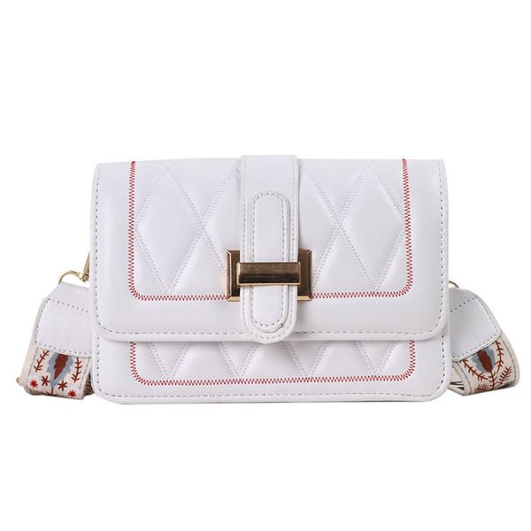 Women's Wide Strap Shoulder Bag