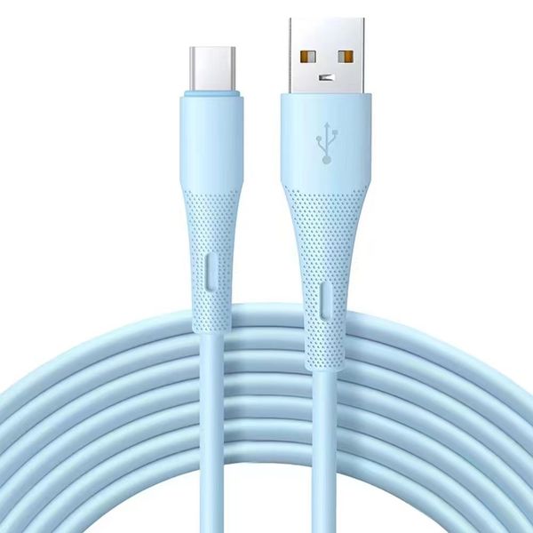 Cable For USB Type C Charger Cable Q2.4A USB Data Cable 1M