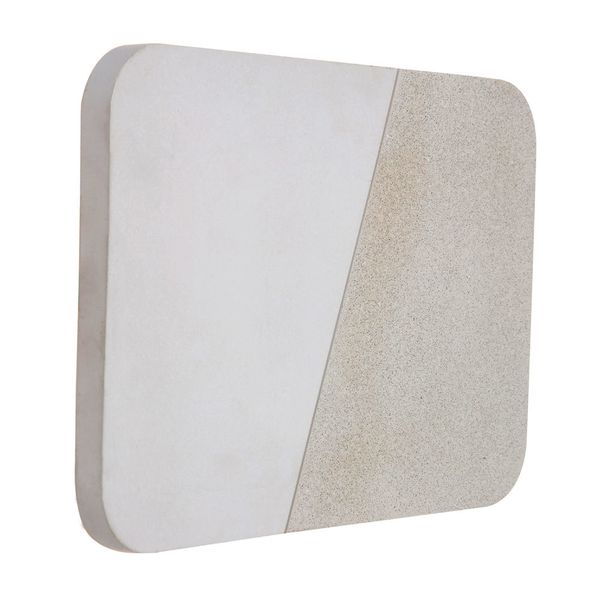 Eurolux - Concrete - Wall Light - 300mm - Sandstone / White