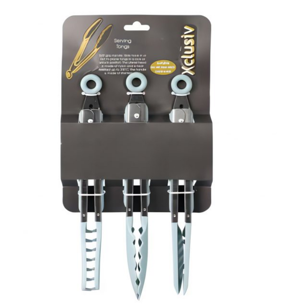 Xclusiv 3 Piece Serving Tongs