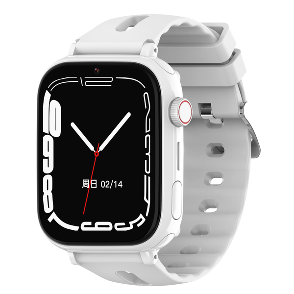 4G Smart Watch for Kids, Kids Watch GPS Tracking-Call Voice Video Chat-Grey
