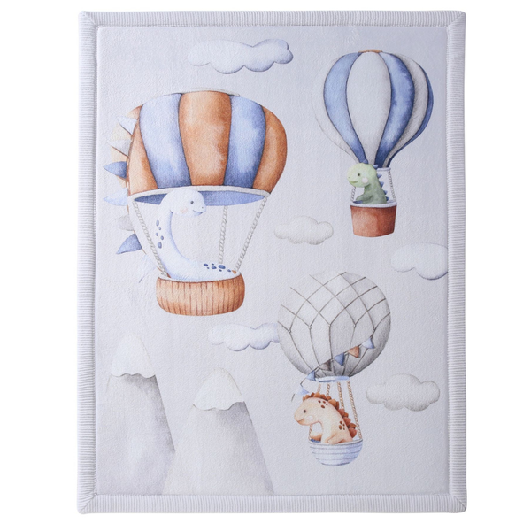 Hakuna Matte - CloudSoft Play Mat Carpet - Dinosaur Balloons 170 x 120 x cm