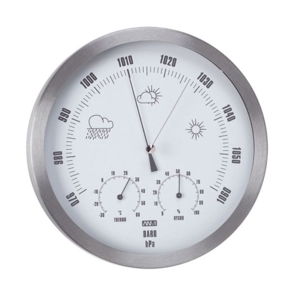 ANVI 29.0367 Barometer- Stainless Steel