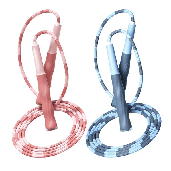 Kids Beaded Jump Rope, Adjustable 9.2ft Tangle-Free Skipping Rope