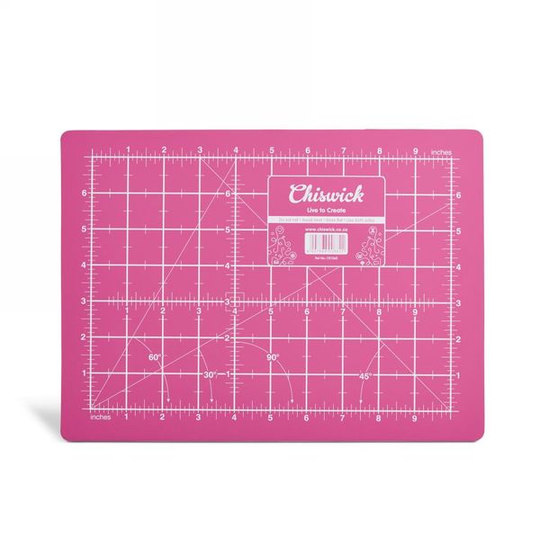 Chiswick A4 Pink Cutting Mat - 200 x 300mm CR1040