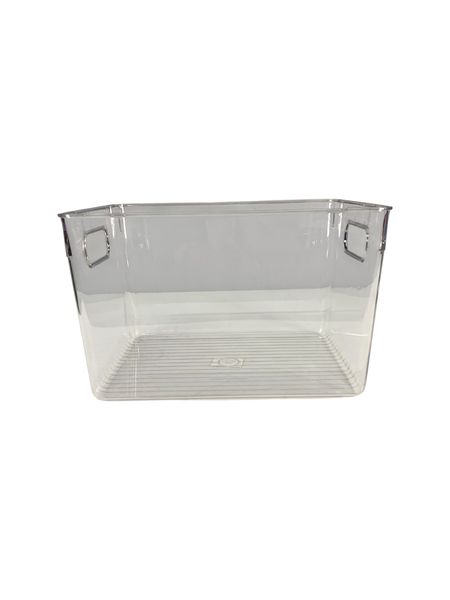 Premium Clear Acrylic Storage Box - Durable, Transparent Organizer for Home