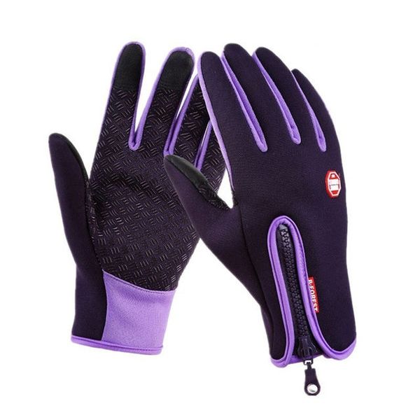 Cycling Gloves Anti-Slip Touch Screen - Full Finger Windproof