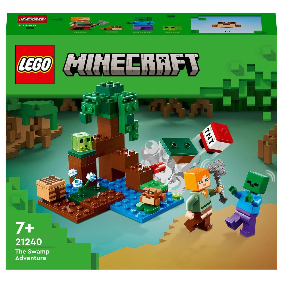 LEGO® Minecraft® The Swamp Adventure 21240 Building Toy Set (65 Pieces ...