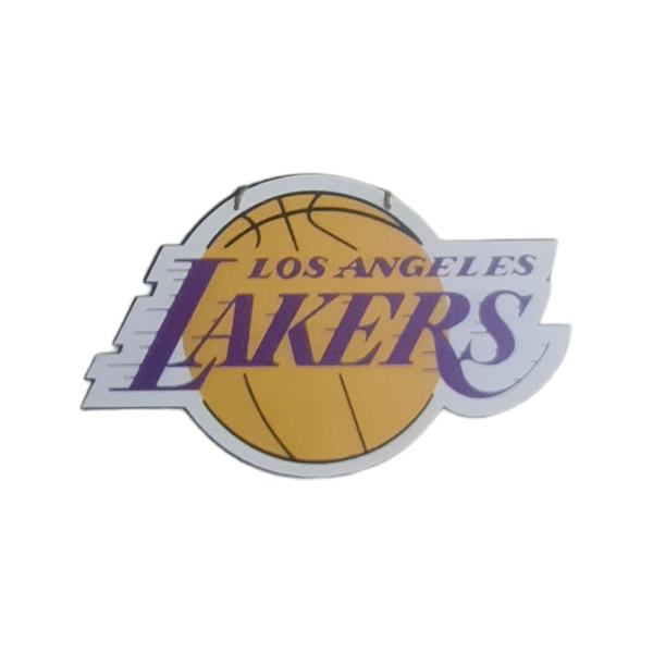 Los Angeles Lakers Contour Cut Wall Art