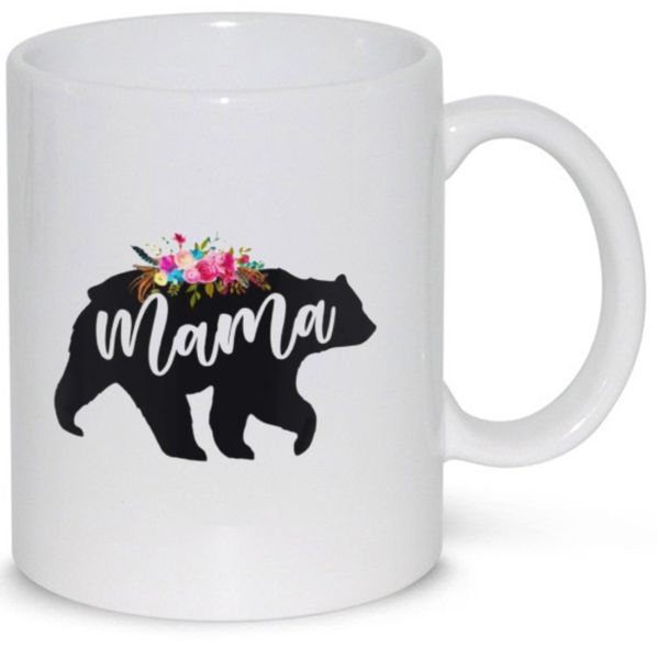 Mama Bear Gift Coffee Mug (15Oz Jumbo Size)